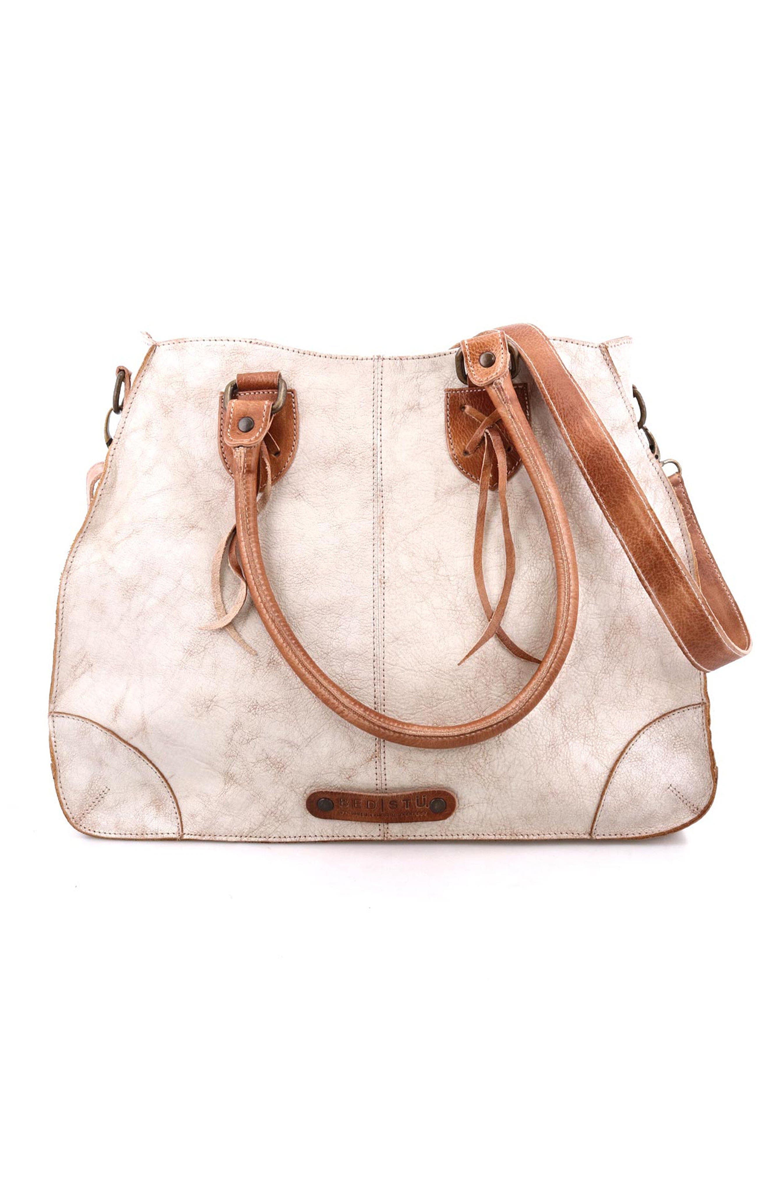 Bed Stu Bruna Handbag, Alternate, color, Nectar Lux Tan Rustic
