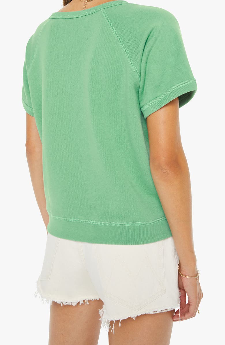 MOTHER The Short Graphic Cotton T-Shirt, Alternate, color, Mother Nature