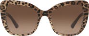Dolce&Gabbana 54mm Gradient Butterfly Sunglasses