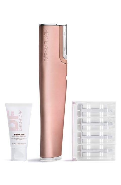 LUXE+ Advanced Sonic Dermaplaning & Peach Fuzz Removal Set $199 Value