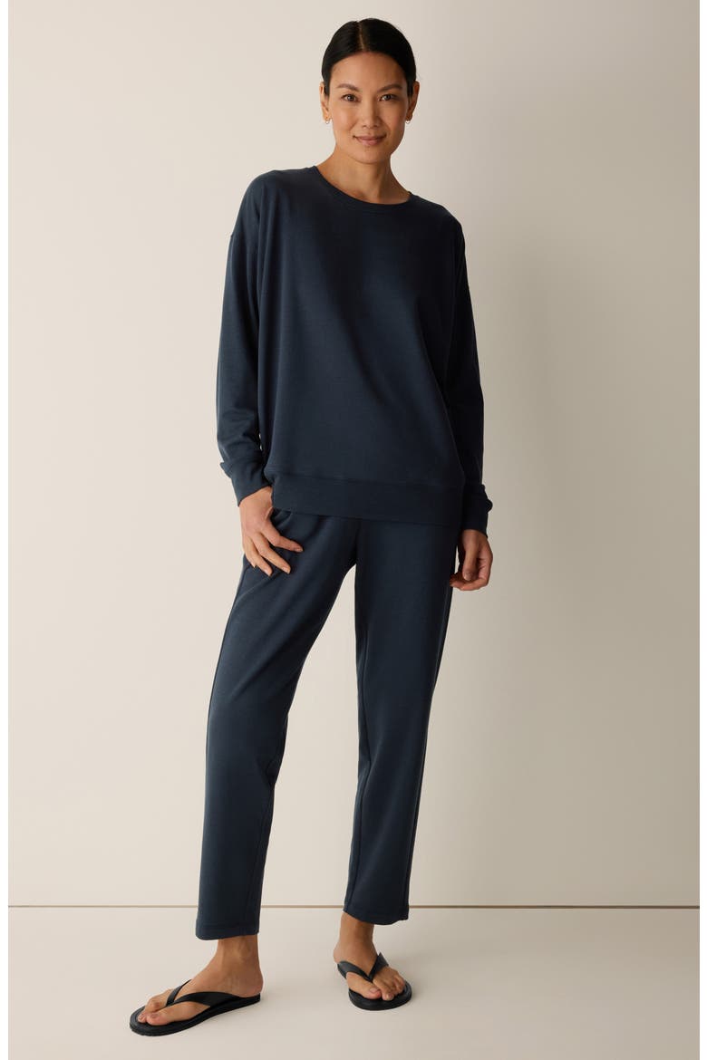 Slouch Ankle Pants, Alternate, color, MARITIME