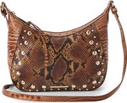 Brahmin Corinne Croc Embossed Leather Crossbody