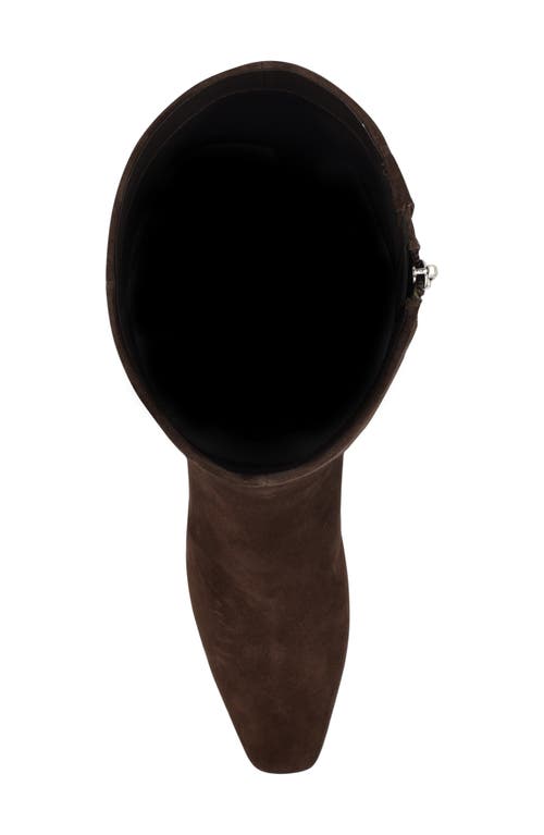 Calvin Klein Caterine Knee High Boot In Brown