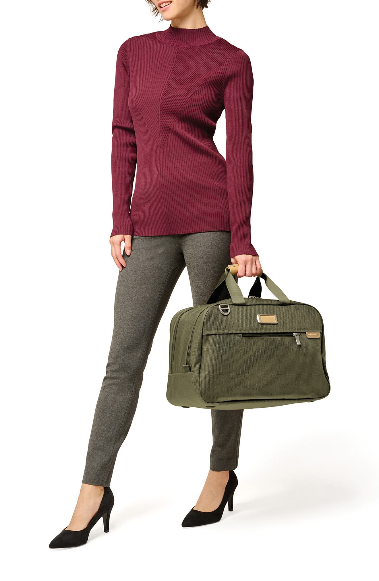 Briggs & Riley Baseline Executive Travel Duffle, Alternate, color, 