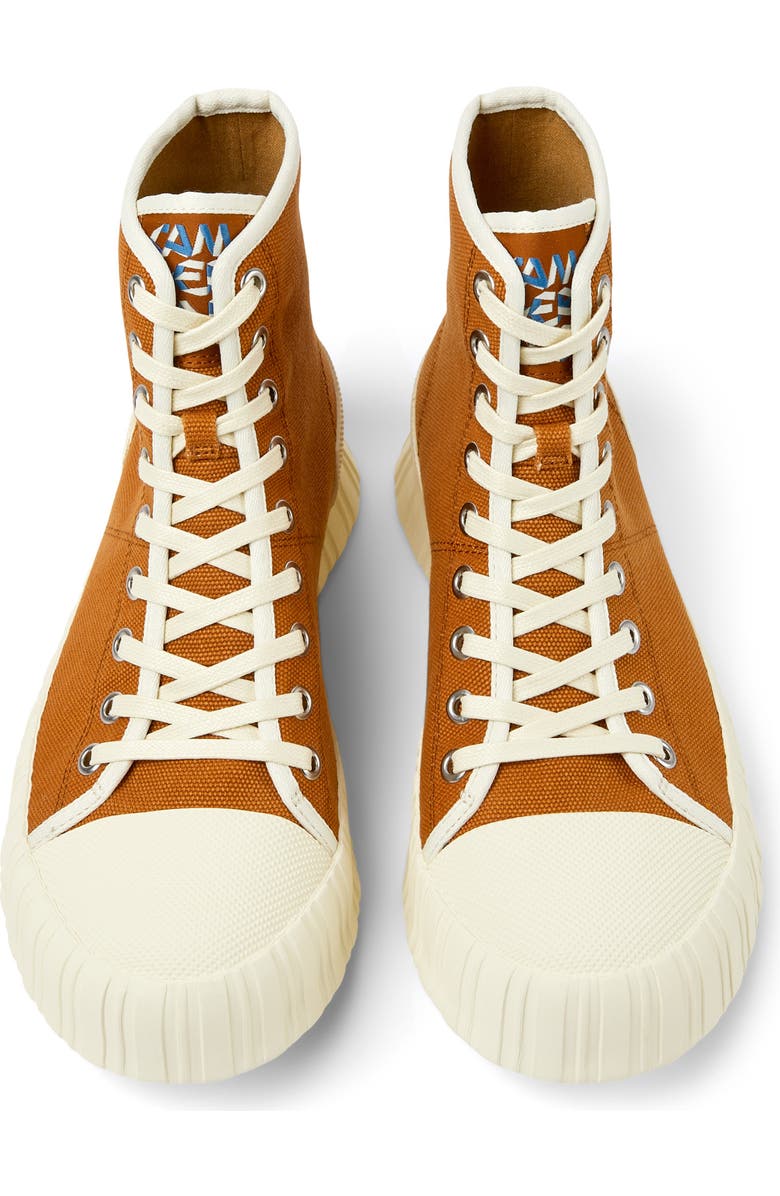 CAMPERLAB Roz High Top Sneaker, Alternate, color, Medium Brown