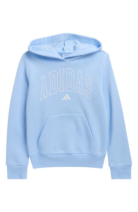 Kids' 3-Stripe Fleece Hoodie