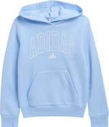 adidas Kids' 3-Stripe Fleece Hoodie