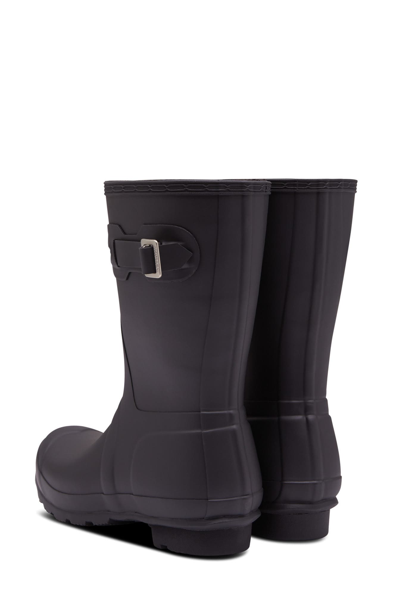 Hunter Original Insulated Short Waterproof Rain Boot, Alternate, color, 