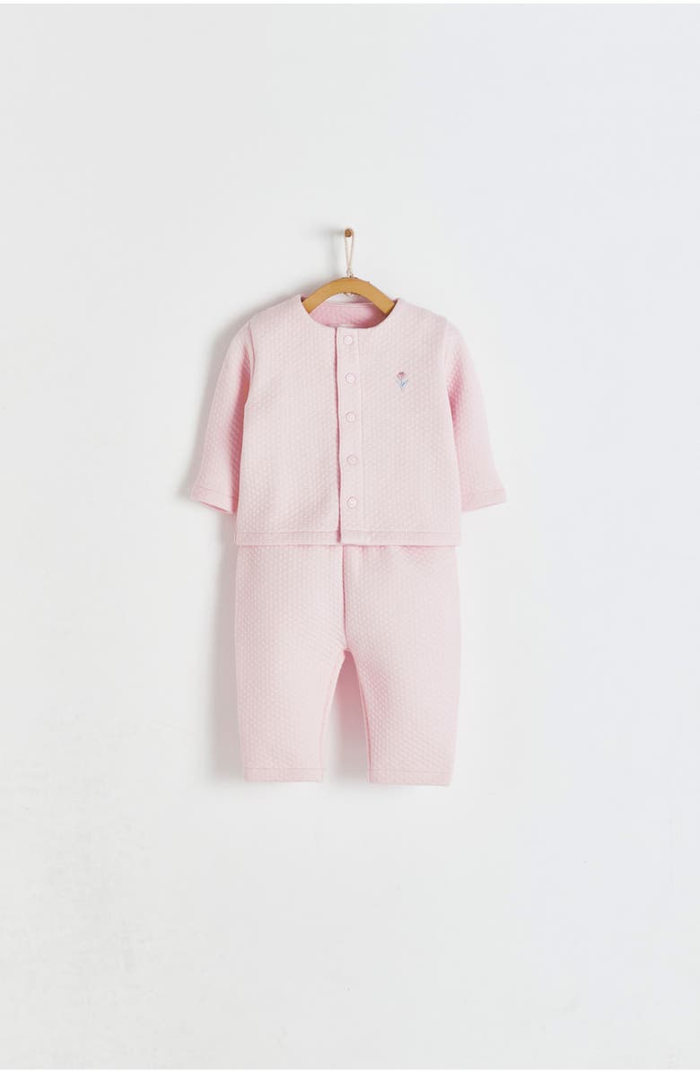 Babycottons Premium Cotton Tulips Matelasse Set for Infant, Alternate, color, 