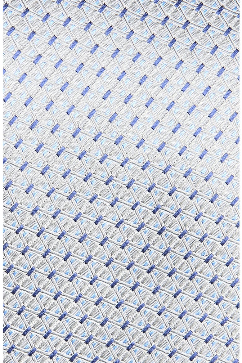 Neat Silk Tie, Alternate, color, GRAY