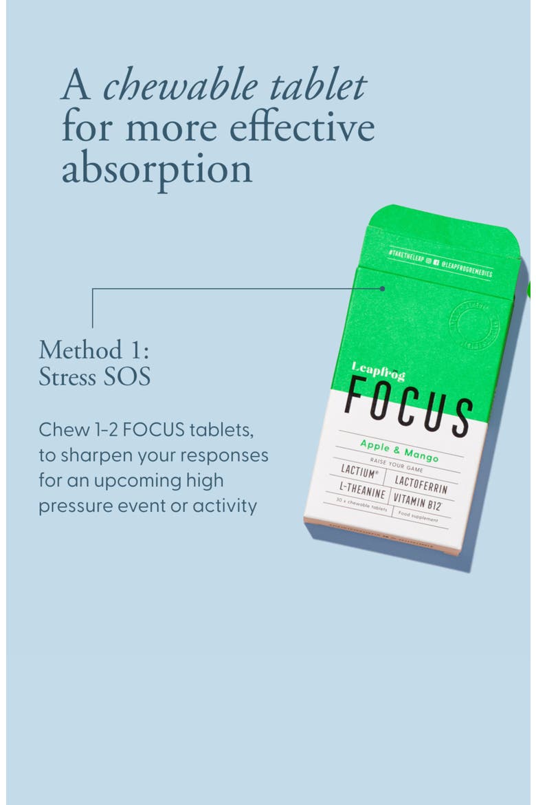 FOCUS Food Supplement, Alternate, color, 15 Tablets