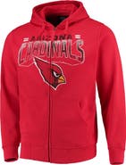 G-III SPORTS BY CARL BANKS Men's G-III Sports by Carl Banks Cardinal Arizona Cardinals Perfect Season Full-Zip Hoodie