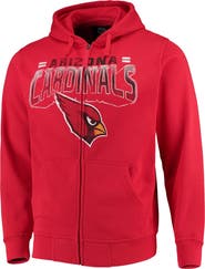 G-III SPORTS BY CARL BANKS Men's G-III Sports by Carl Banks Cardinal Arizona Cardinals Perfect Season Full-Zip Hoodie