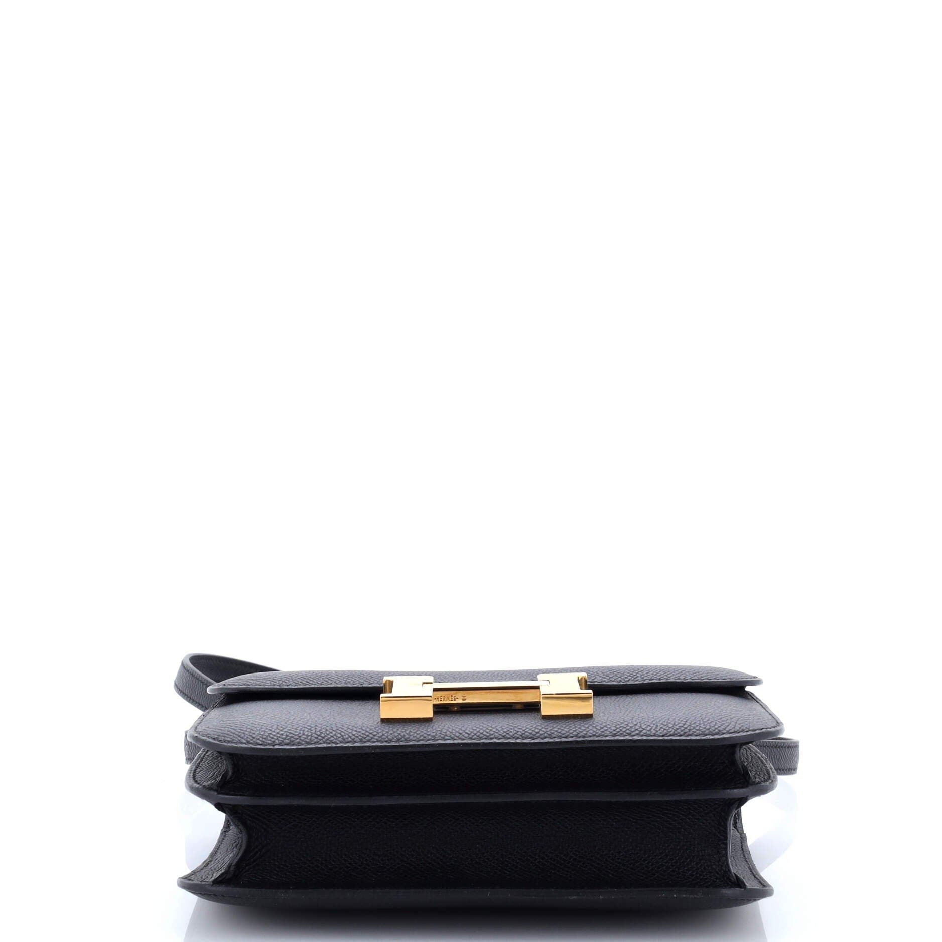Pre-Owned Hermes Constance NM Bag Epsom 18, Alternate, color, Noir