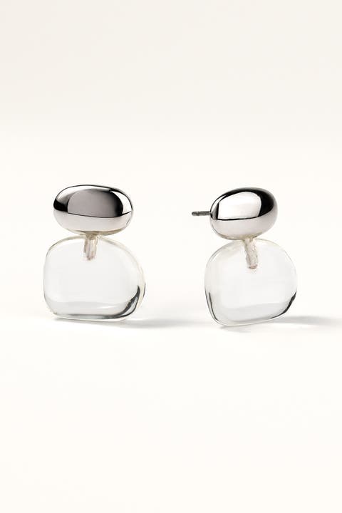 Pebble Stack Studs