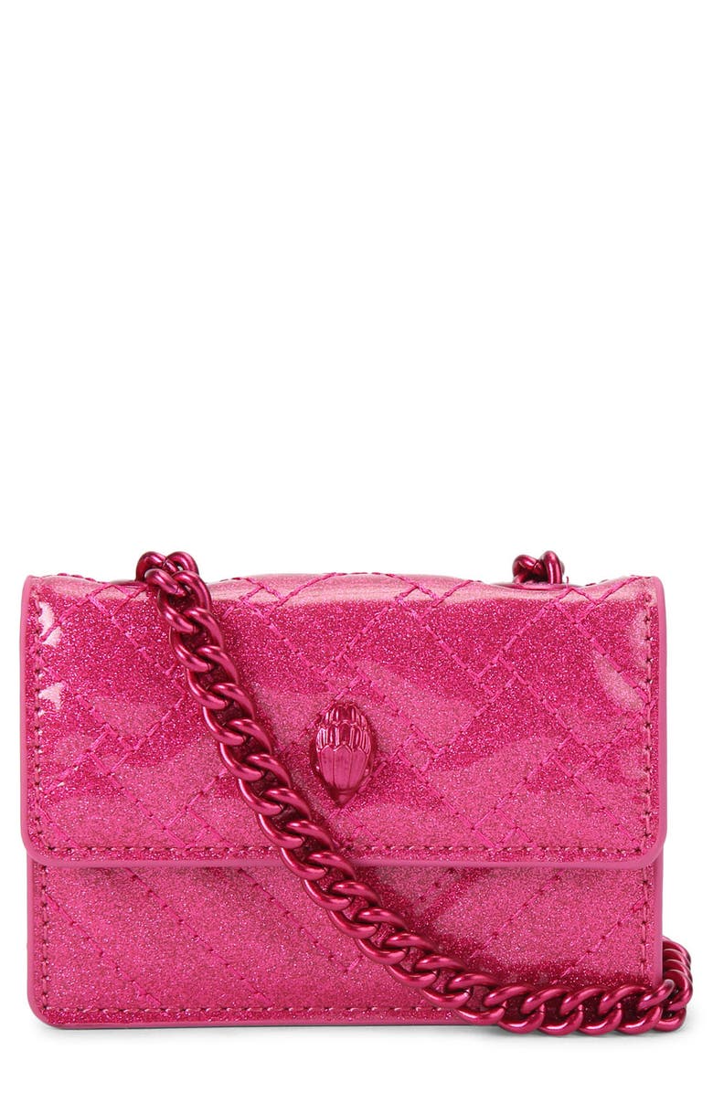 Kurt Geiger London Micro Kensington Faux Leather Crossbody Bag
