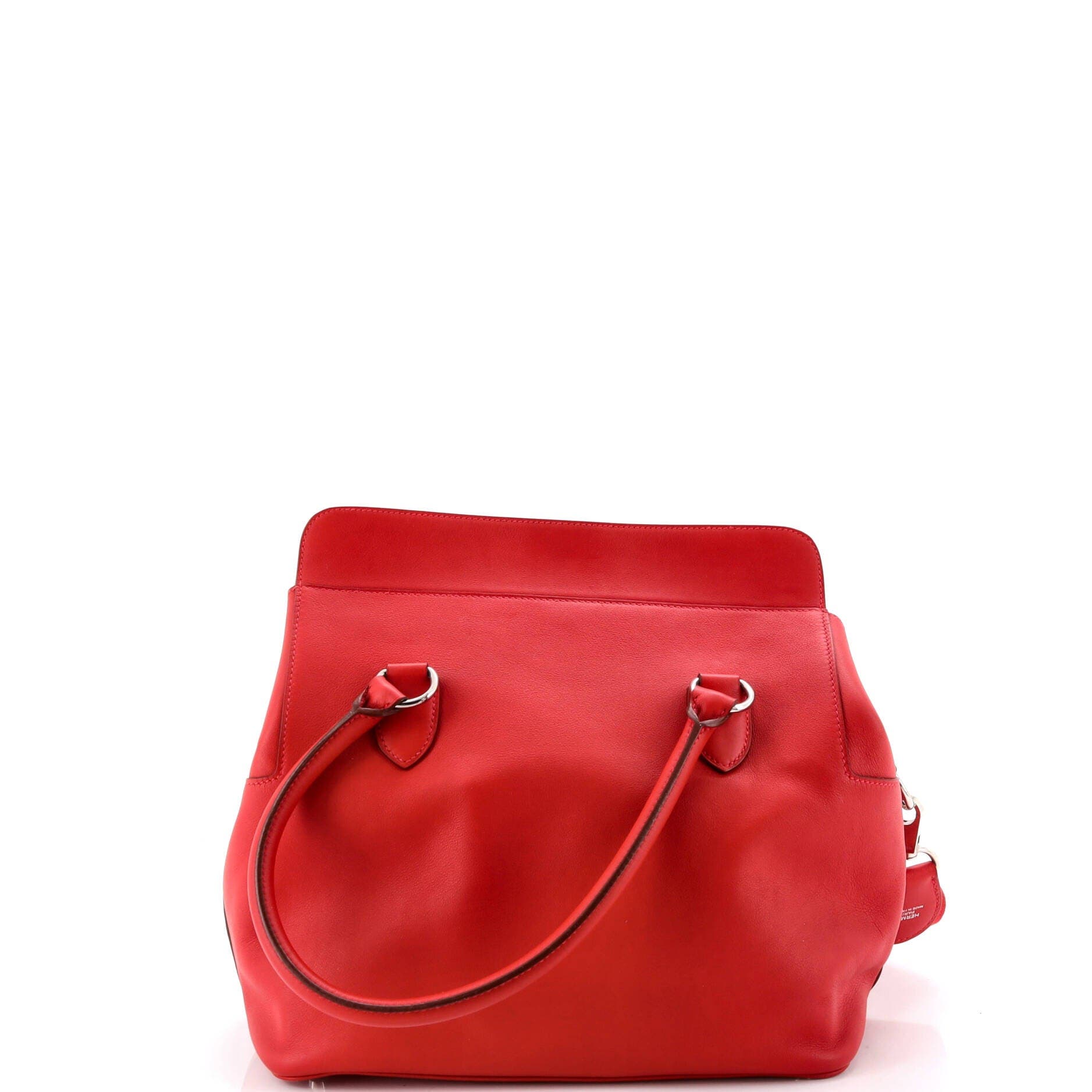 Pre-Owned Hermes Toolbox Bag Swift 26, Alternate, color, Rouge Casaque