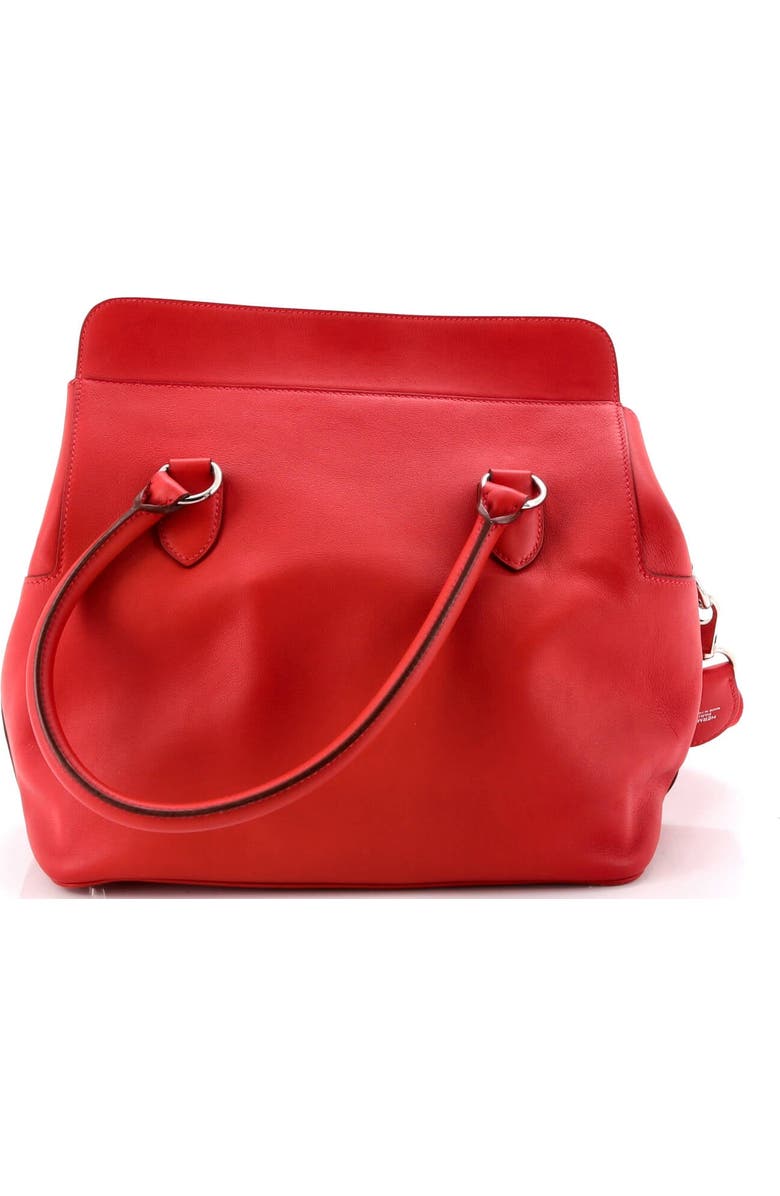 Pre-Owned Hermes Toolbox Bag Swift 26, Alternate, color, Rouge Casaque