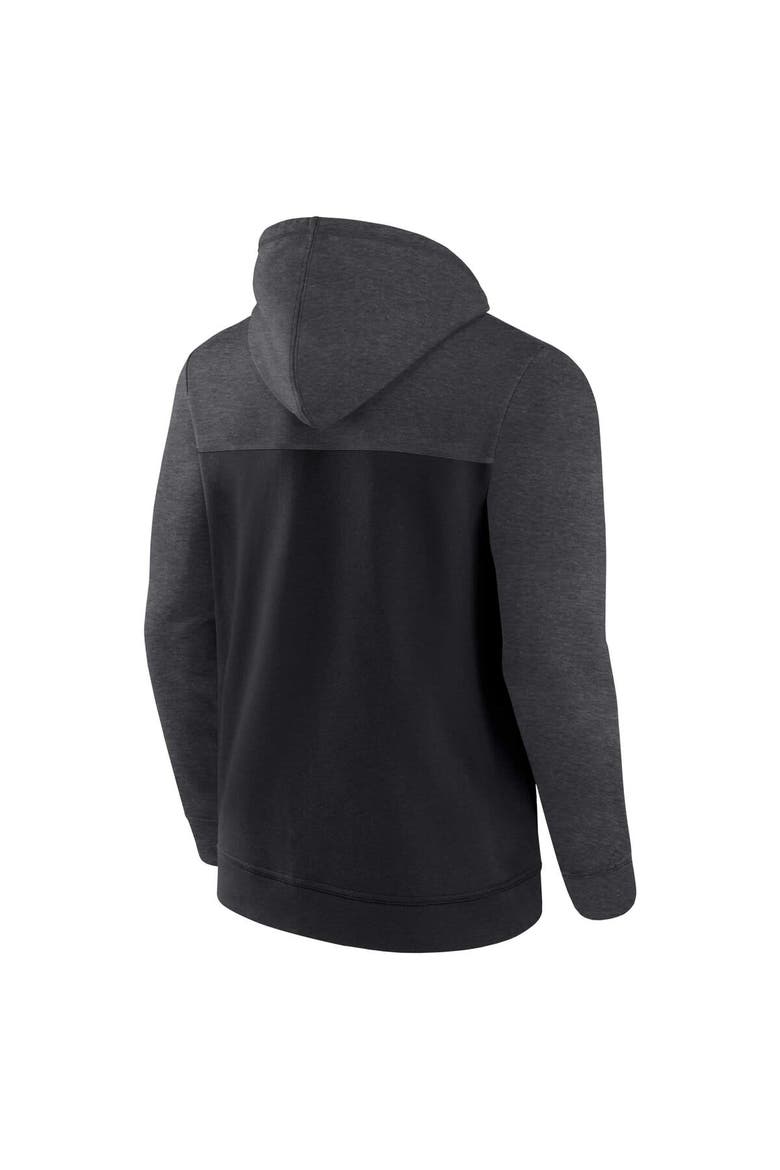 Men's Fanatics Branded Black Pittsburgh Pirates Offensive Line Up Lightweight Full-Zip Hoodie, Alternate, color, Black