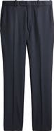 Peter Millar Harker Flat Front Wool Dress Pants