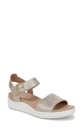DR. SCHOLL'S DR. SCHOLL'S TIME OFF SKY ANKLE STRAP PLATFORM SANDAL 