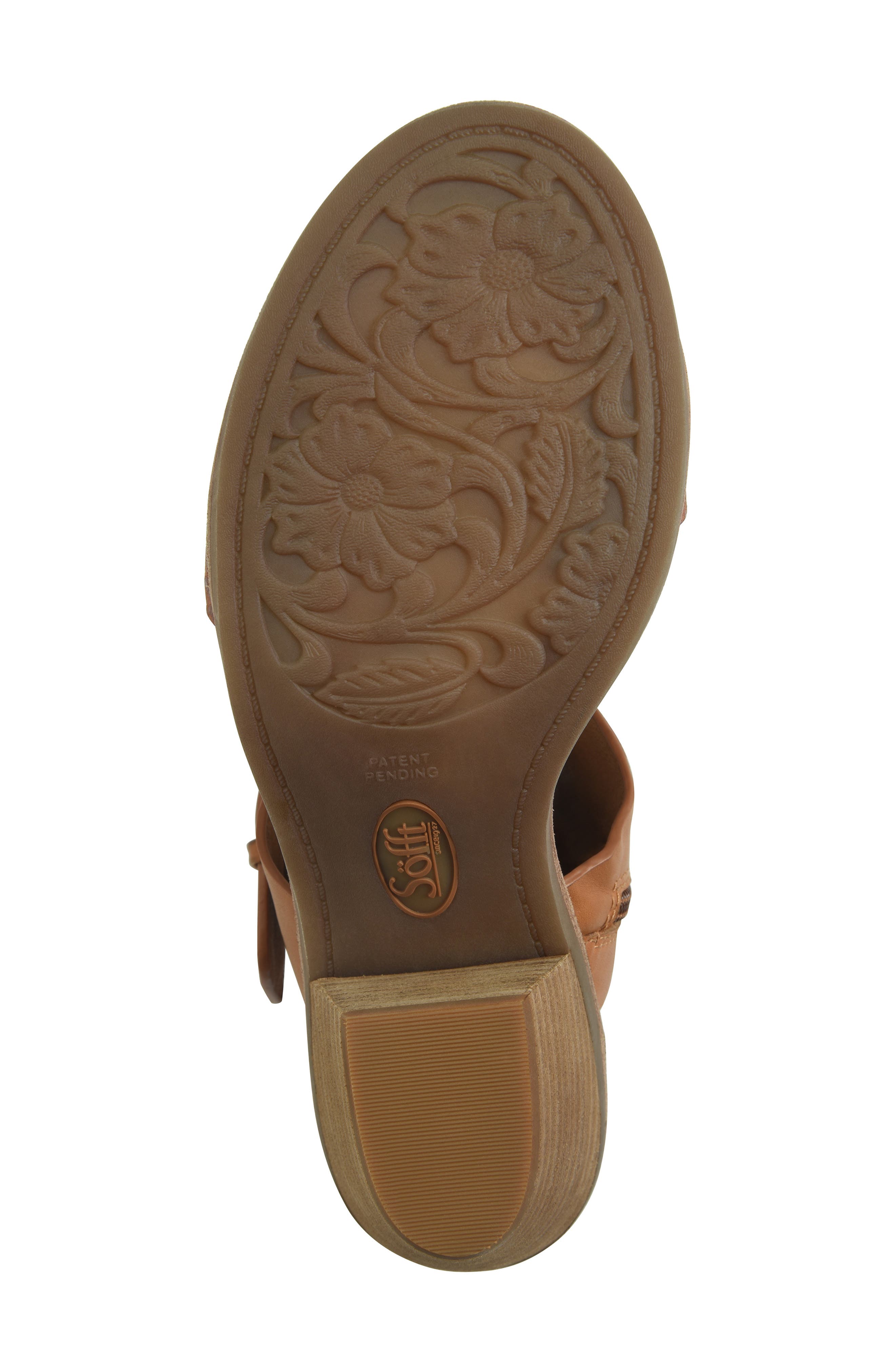 Menaka Sandal, Alternate, color, LUGGAGE LEATHER