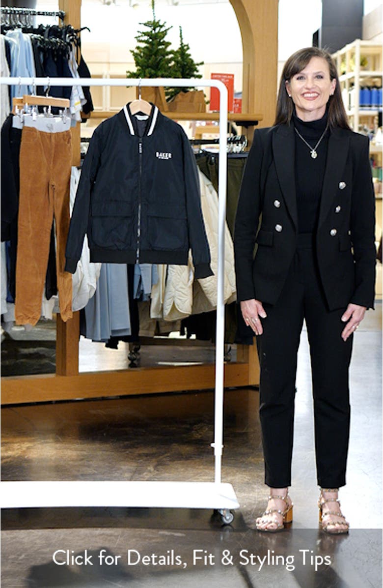 Kids' Satin Zip-Up Bomber Jacket, sales video thumbnail