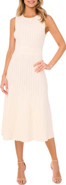 Ted Baker Pointelle Sleeveless Sweater Dress