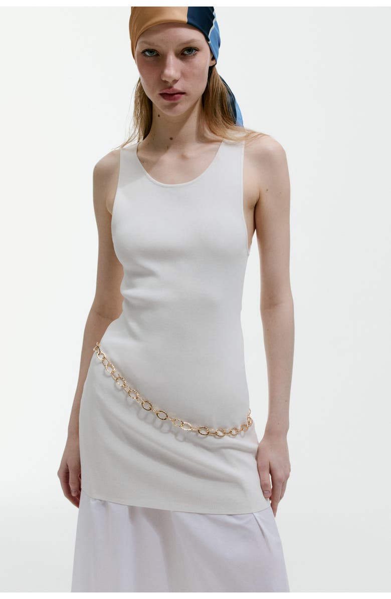 H&M Chain Waist Belt, Alternate, color, Gold-Colored