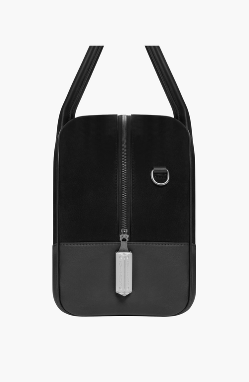 Aviteur Cristallo Nubuck Travel Bag In Black