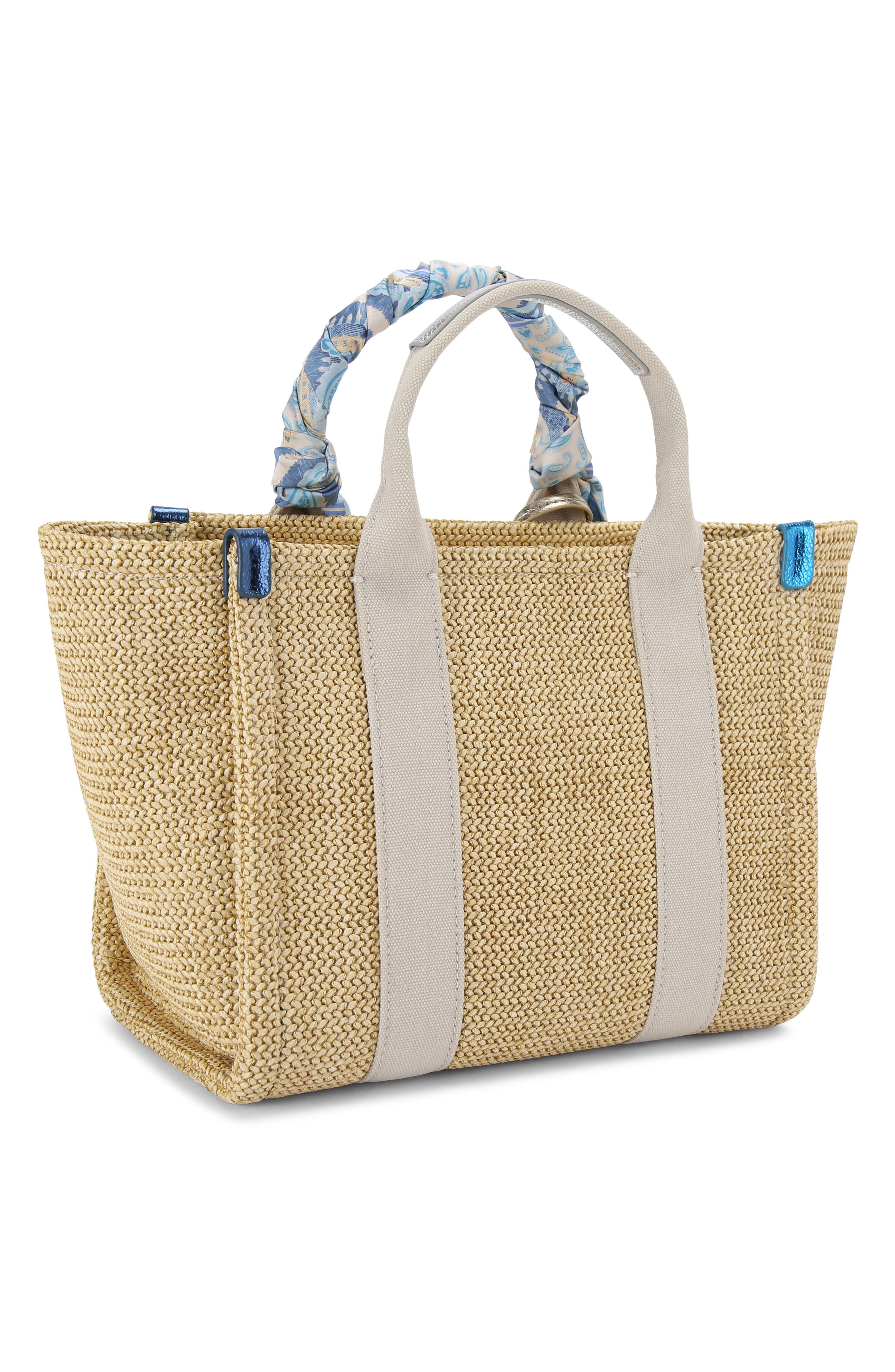 Kurt Geiger London Small Southbank Woven Shopper, Alternate, color, 