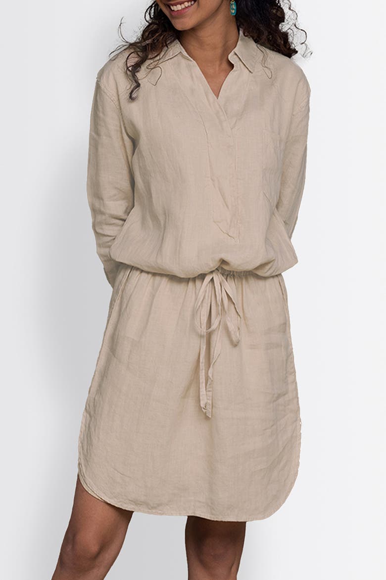 Meet Me By The Cliff Dress, Alternate, color, Neutral Beige
