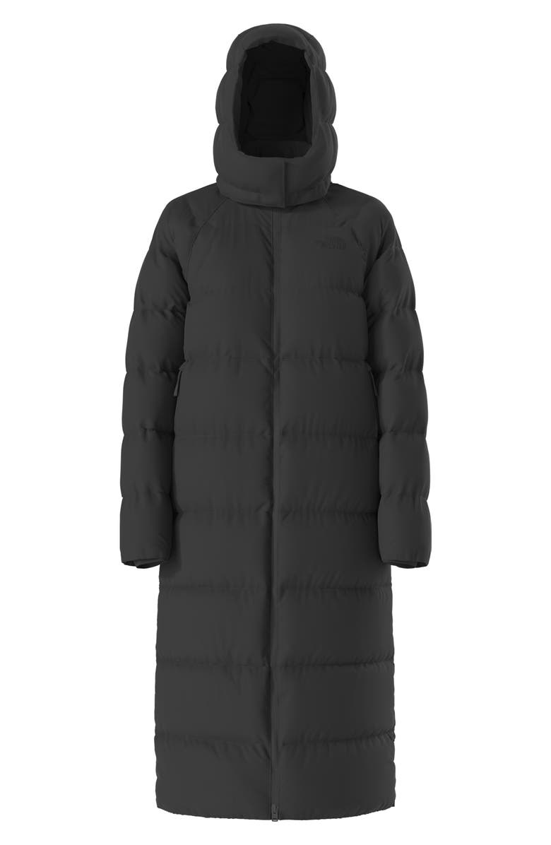 The North Face Hydrenalite<sup>™</sup> Water Repellent 600 Fill Power Down Hooded Parka, Alternate, color, Tnf Black
