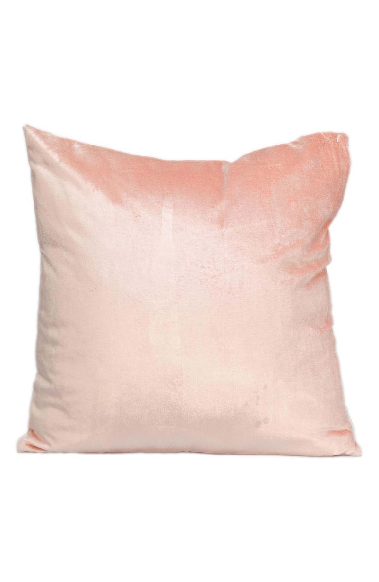 PARKLAND COLLECTION Bashira Square Throw Pillow, Main, color, Pink