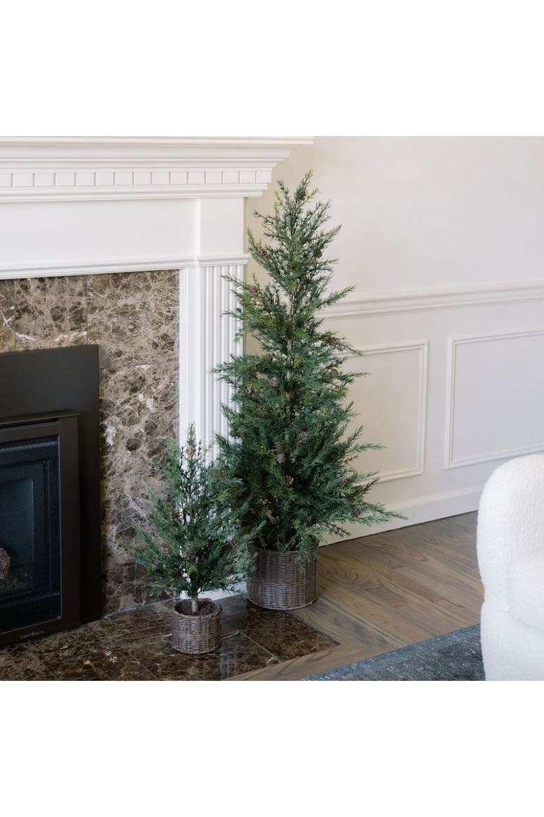 2' Pine Tree, Alternate, color, Green