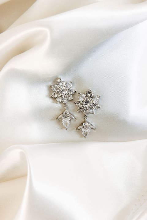 Whisper Crystal Drop Earrings