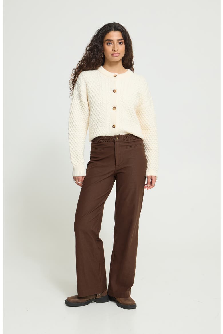 IHKATE Straight Leg Pants, Alternate, color, CHICORY COFFEE