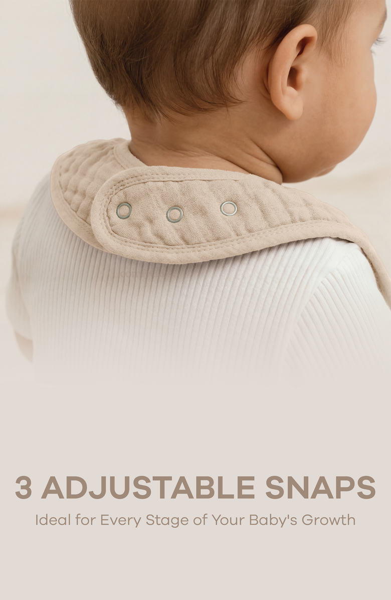 Comfy Cubs Muslin Bibs - Pack of 8, Alternate, color,