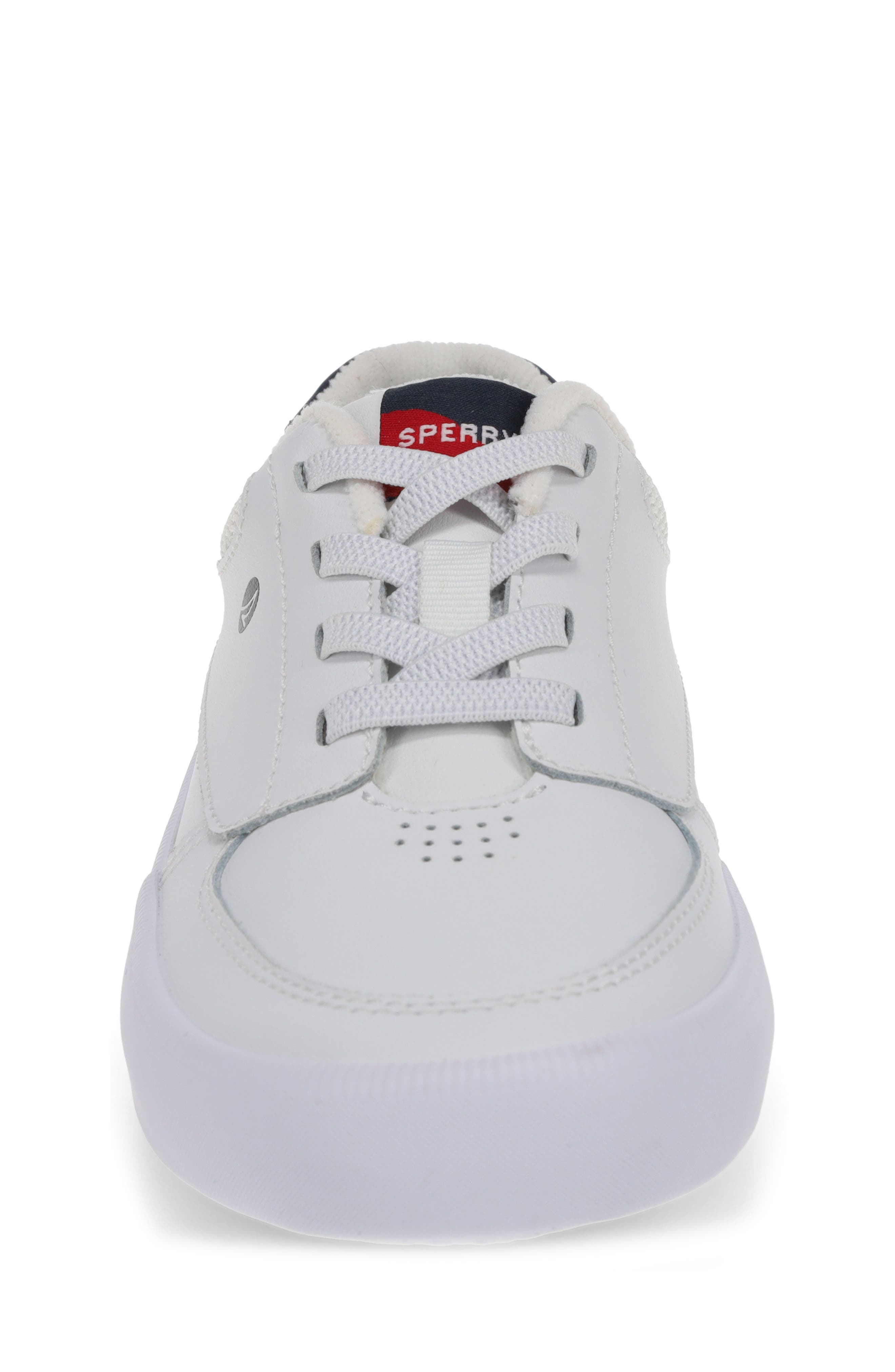 Sperry Kids' Boardwalk Sneaker, Alternate, color, White