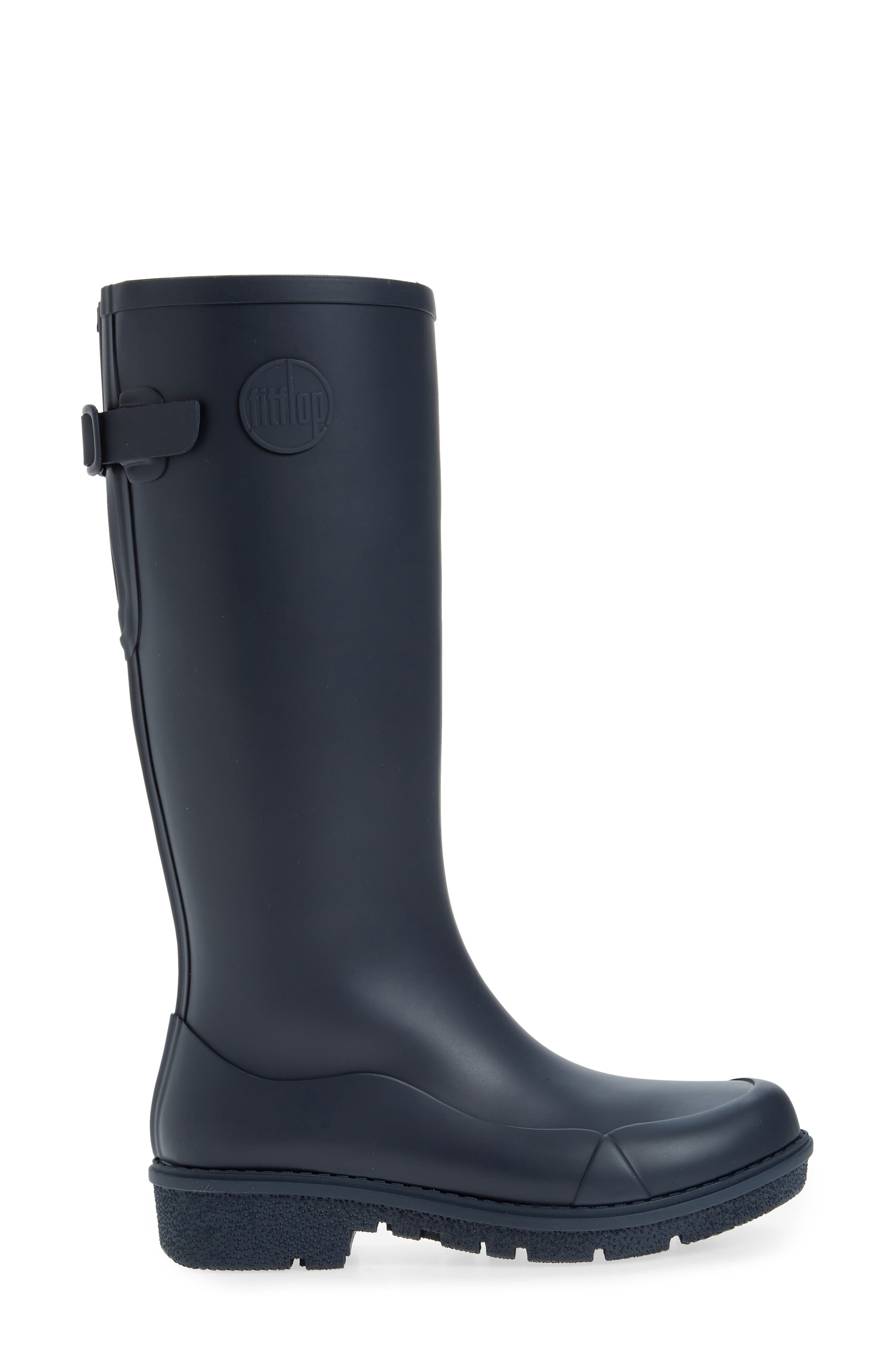 FitFlop WonderWelly Waterproof Rain Boot, Alternate, color, Midnight Navy