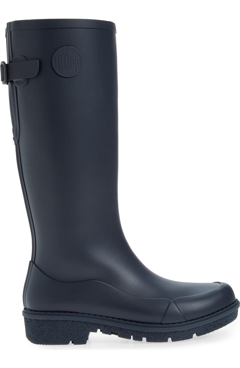 FitFlop WonderWelly Waterproof Rain Boot, Alternate, color, Midnight Navy