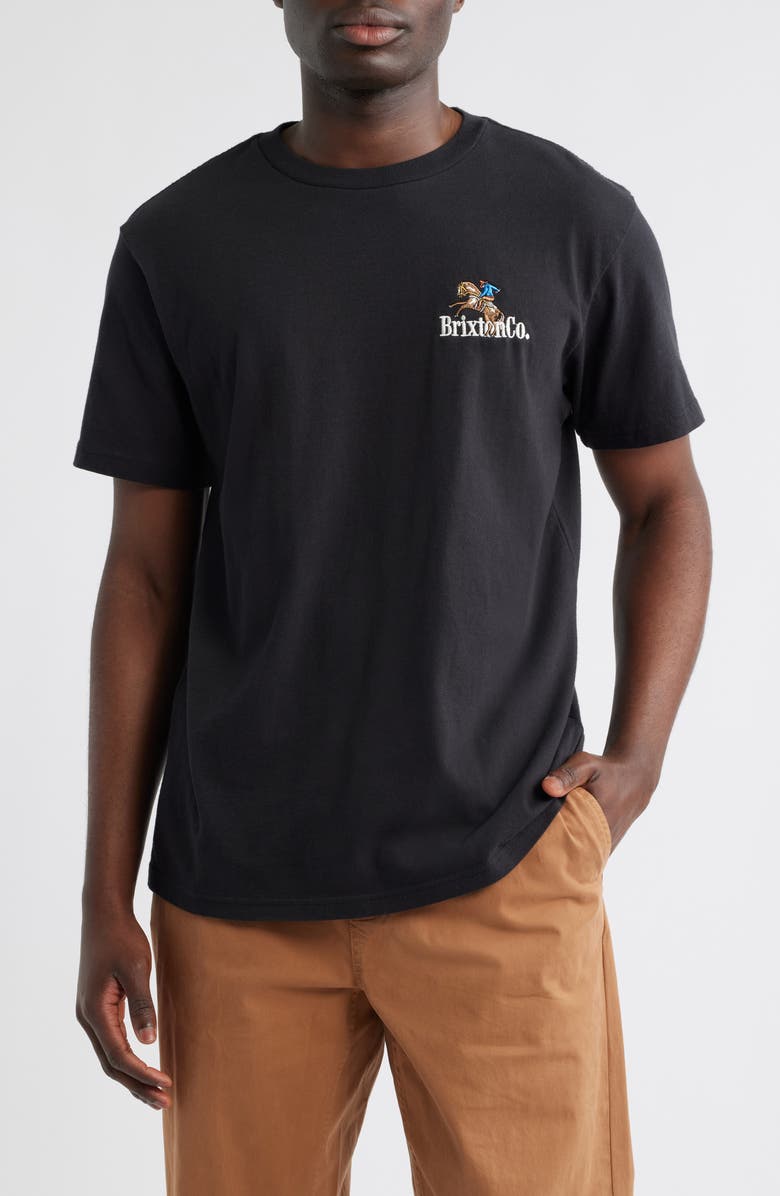 Brixton Inwood Cotton Graphic T-Shirt, Main, color, 