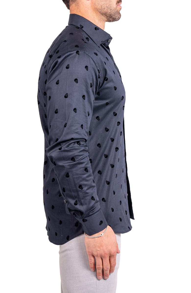 Maceoo Fibonacci Ascension Contemporary Fit Button-Up Shirt, Alternate, color,