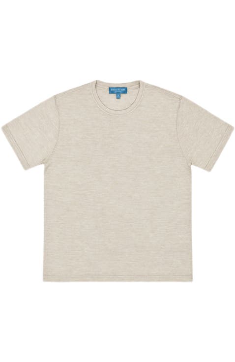 Lawrence Wool Silk Fine Gauge Jersey Tee