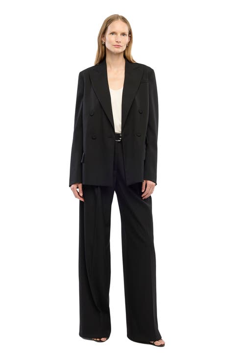 Relaxed Double Breasted Jacket