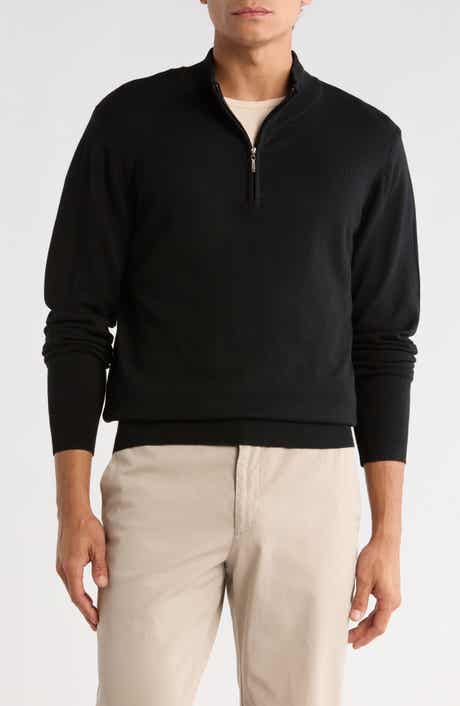 T.R. PREMIUM Slim Fit Quarter Zip Sweater