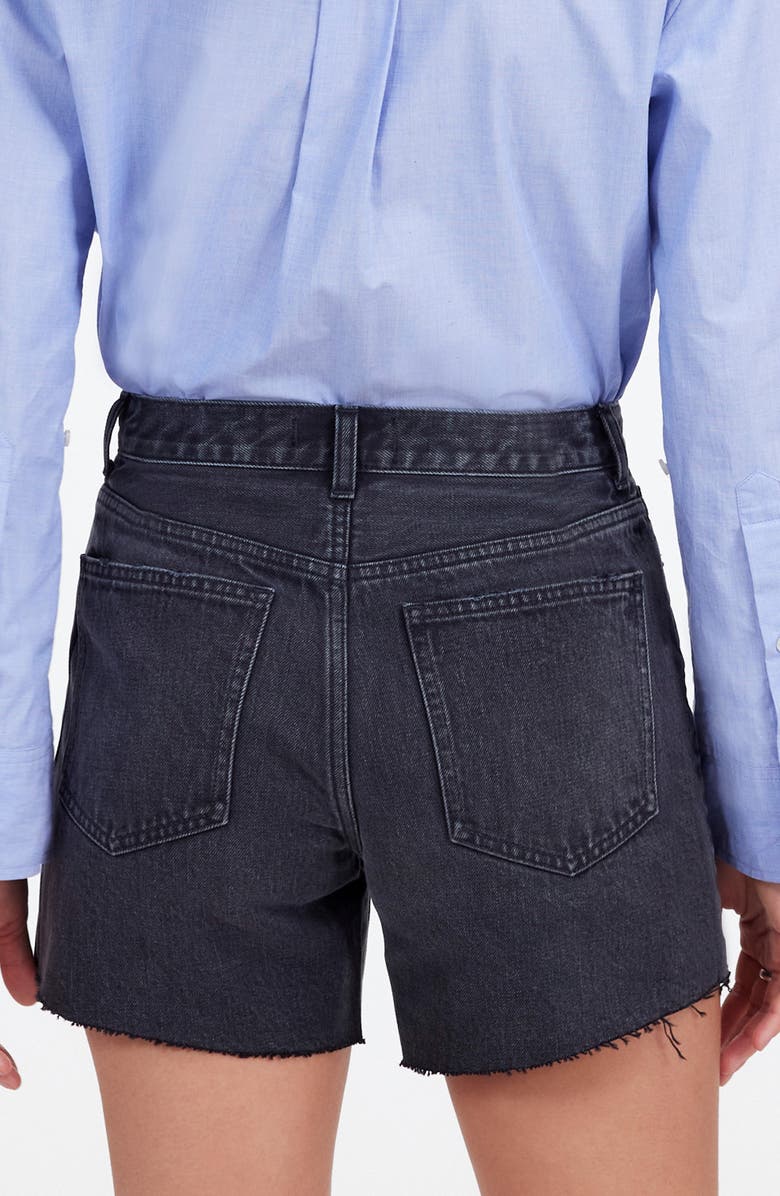 Madewell The Brynn Long Cutoff Denim Shorts, Alternate, color,