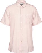 Barbour Deerpark Stripe Summer Fit Short Sleeve Button-Up Shirt