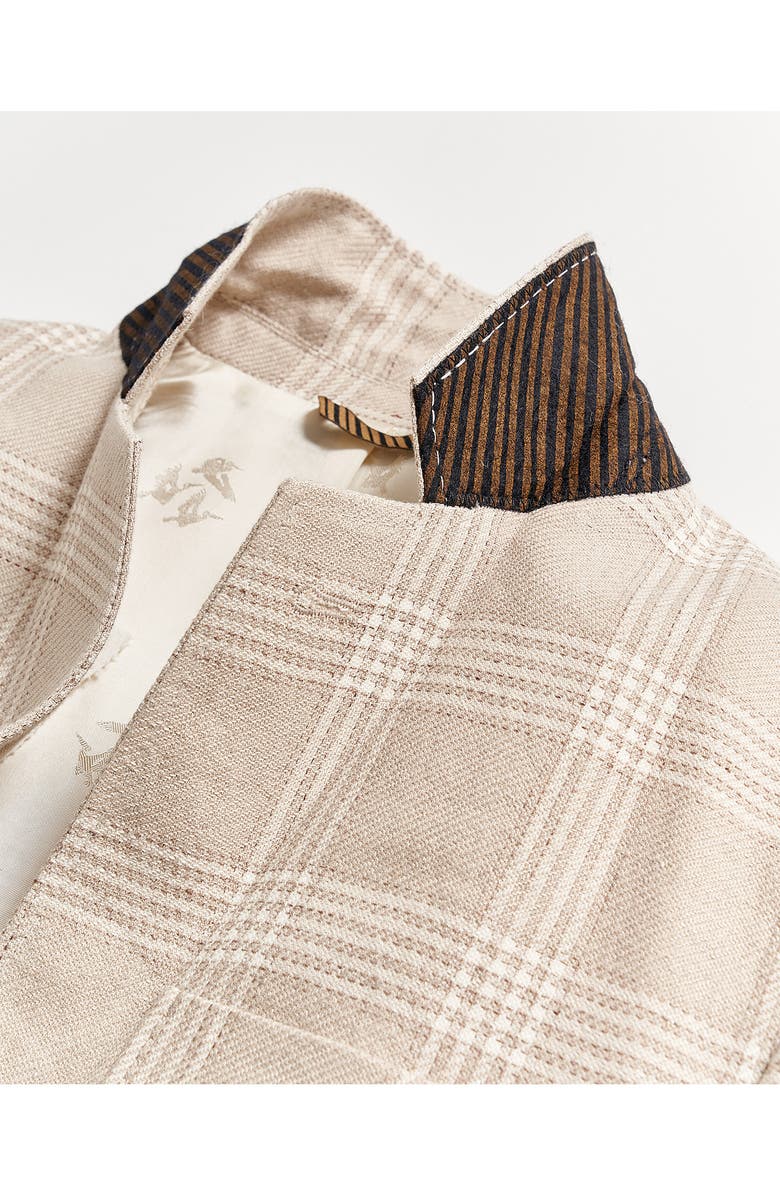 Billy Reid Archie Plaid Cotton & Linen Sport Coat, Alternate, color, 