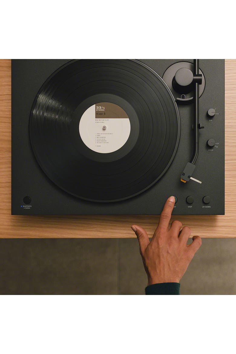 PS-LX5BT Full Auto Turntable with Bluetooth Connectivity, Alternate, color, Black
